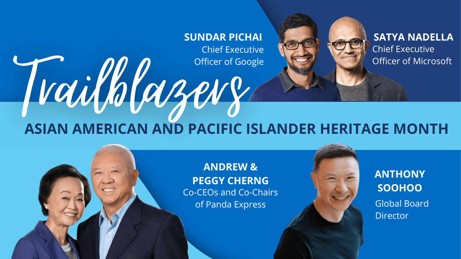 Trailblazers: Asian American and Pacific Islander Heritage Month